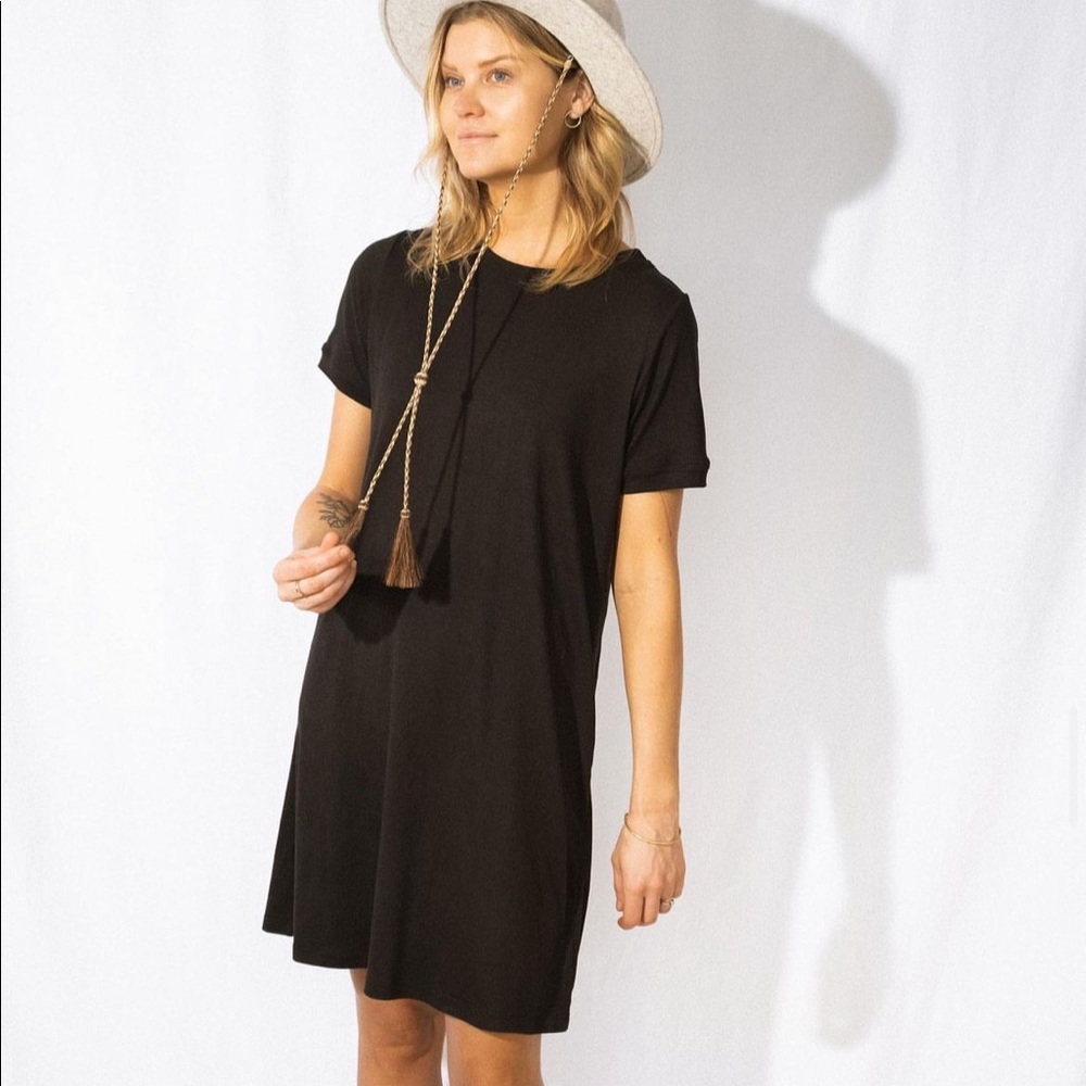 Jackson Rowe Crocus dress in black